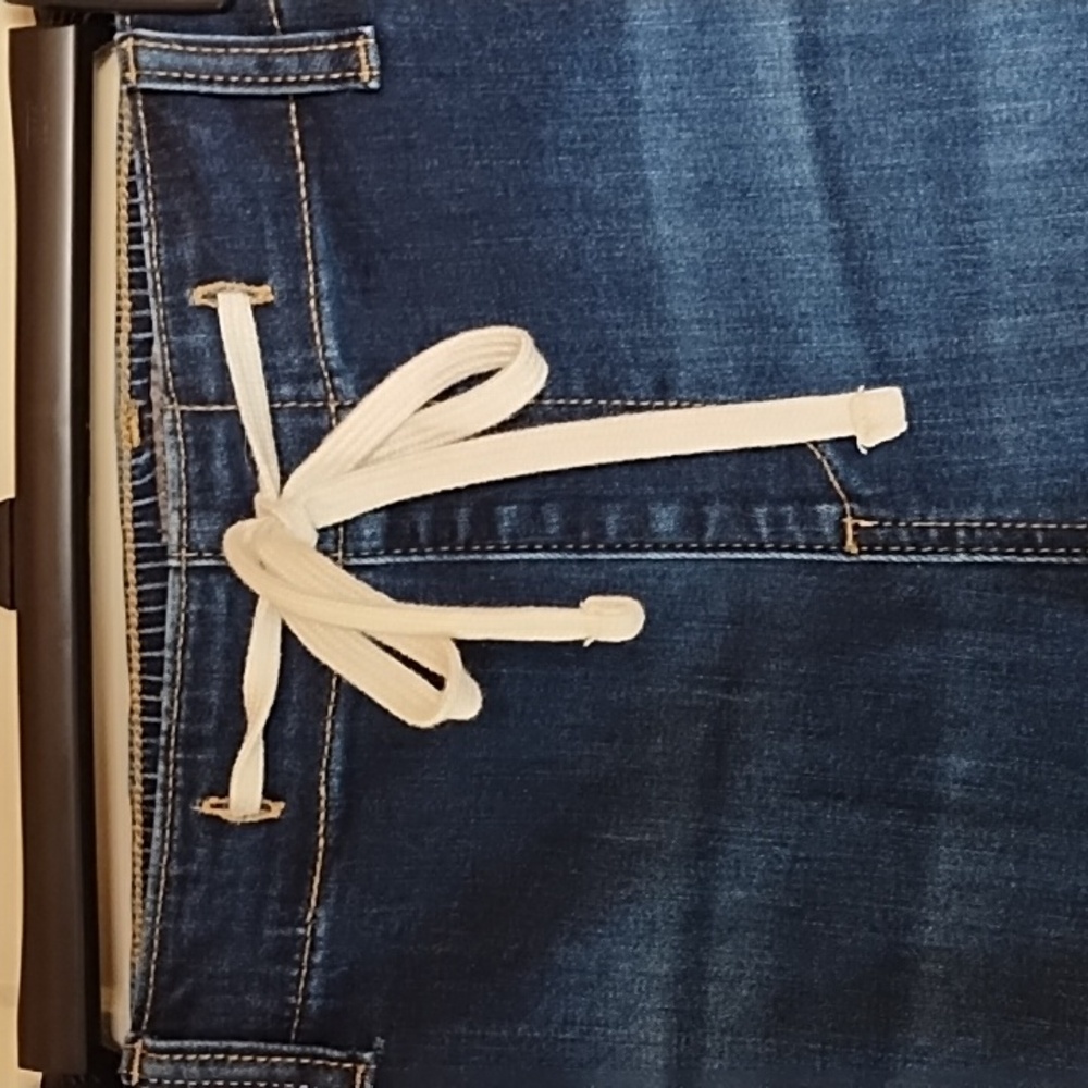 Torrid Womens Distressed Dark Blue Jeans - Picture 3 of 7
